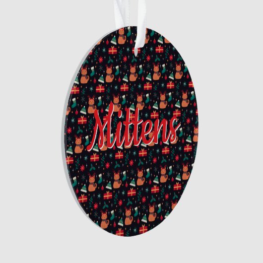 Whisker Wonderland Ornament (voorkant)