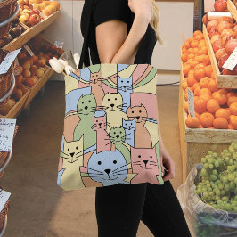 Whisker Wonders' kat Tote Bag