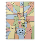 Whisker Wonders' Katten Notitieboek (Voorkant)