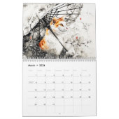 Whiskered Elegance – Geisha Cats in Bloom Kalender (Mar 2026)