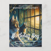 Whiskered Watchers Briefkaart (Voorkant)