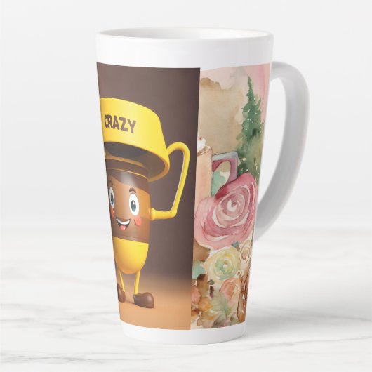 Whiskers & Brew: Schattigee Kattengeïnspireerde Ko Latte Mok (Rechterhoek)