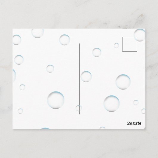 Whiskers en hoeven briefkaart (Achterkant)