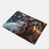 Whiskers en hoeven deurmat (Schuin)