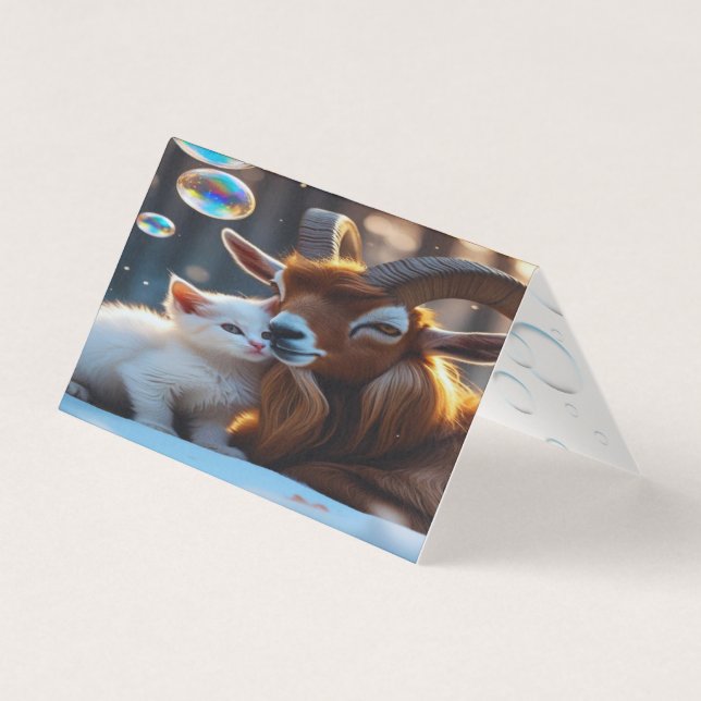 Whiskers en hoeven kaart (Voorkant)