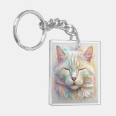 "WHISKERS IN BLOEI" SLEUTELHANGER (Voorkant Links)