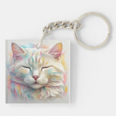 "WHISKERS IN BLOEI" SLEUTELHANGER (Achterkant)