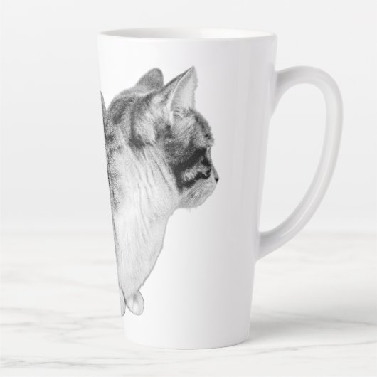 Whiskers in gedachten latte mok (Rechts)