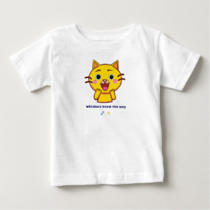Whiskers Ken De Weg - Schattigee Cat Quote Gift vo