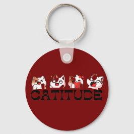 Whiskers & Memories – Cute Cat Keychain 💖