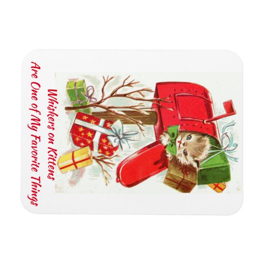 Whiskers op Kittens Magneet (Horizontaal)