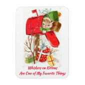 Whiskers op Kittens Magneet (Verticaal)