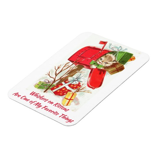 Whiskers op Kittens Magneet (Linkerzijde)