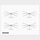 Whiskers Ovale Sticker (Vel)