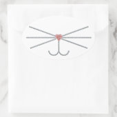 Whiskers Ovale Sticker (Tas)