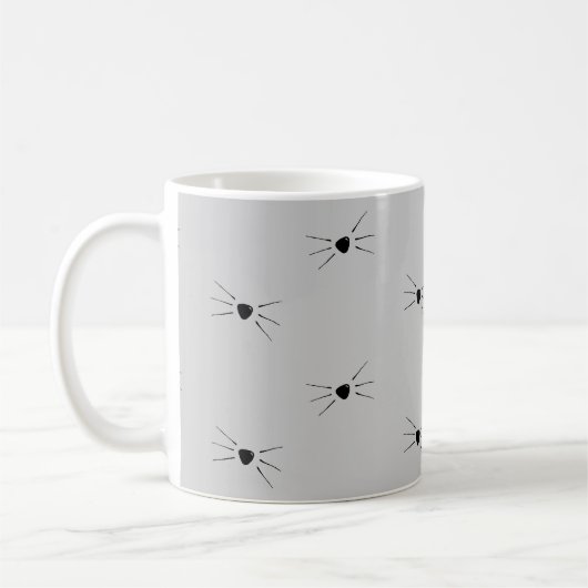 Whiskers Pattern-Mok Koffiemok (Links)