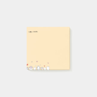 "Whiskers & Paws Notitieblok Post-it® Notes