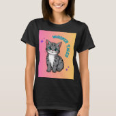 Whiskers & Tales | Whimsical Cat Storybook T-shirt (Voorkant)