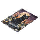 Whiskers van het Heksenuur - Black Cat Notitieboek (Linkerzijde)