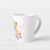 Whiskers & Warmth Coffee Mug Latte Mok (Rechterhoek)