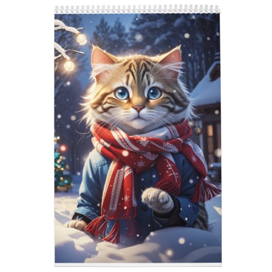 Whiskers & Whimsy - Een jaar van katachtige genot Kalender (Hoes)
