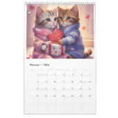 Whiskers & Whimsy - Een jaar van katachtige genot Kalender (Feb 2026)