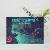 Whiskers & Witches: De Kaart van de rioolsoirée (Staand voorkant)