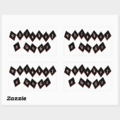 Whiskey A Go Rechthoekige Sticker (Vel)