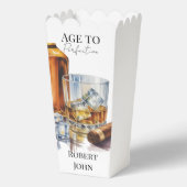 Whiskey and Cigar Men’s Birthday Party Bedankdoosjes (Voorkant)