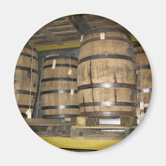 Whiskey Barrels Magneet (Voorkant)