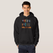 Whiskey Bent and Hellbound Funny Whiskey Bourbon D Hoodie (Voorkant volledig)
