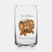 Whiskey Blikvorm Glas (Achterkant)