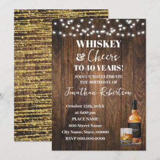 Whiskey & Cheers Westers Verjaardagsfeest voor Vol Kaart