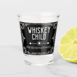 WHISKEY CHILD -  Collectibles Shot Glass Glas