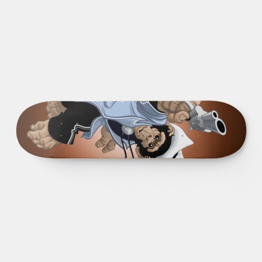 Whiskey Chimp Shoot Skateboard (Horizontaal)