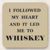 whiskey-citaten bier onderzetter (Voorkant)