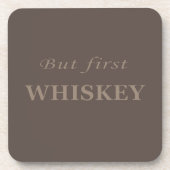 whiskey-citaten bier onderzetter (Voorkant)