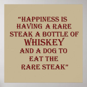 whiskey citaten poster