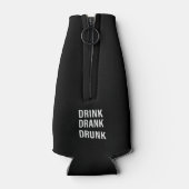 Whiskey citeert grappige alcohol gezegden flesjeskoeler (Achterkant)