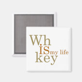 Whiskey citeert grappige alcohol gezegden geschenk magneet (Voorkant / Achterkant)