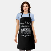 Whiskey citeert grappige alcohol gezegden geschenk schort (Gedragen)