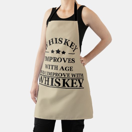 Whiskey citeert grappige alcohol gezegden geschenk schort (Insitu)