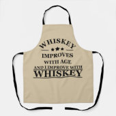 Whiskey citeert grappige alcohol gezegden geschenk schort (Voorkant)