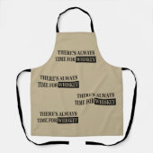 Whiskey citeert grappige alcohol gezegden geschenk schort (Voorkant)