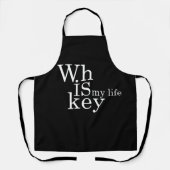 Whiskey citeert grappige alcohol gezegden geschenk schort (Voorkant)