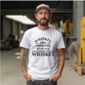 Whiskey citeert grappige alcohol gezegden geschenk t-shirt
