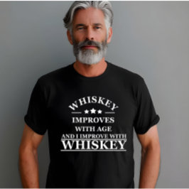 Whiskey citeert grappige alcohol gezegden geschenk t-shirt