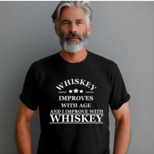 Whiskey citeert grappige alcohol gezegden geschenk t-shirt