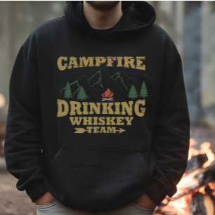 Whiskey citeert grappige camping camper gezegden hoodie