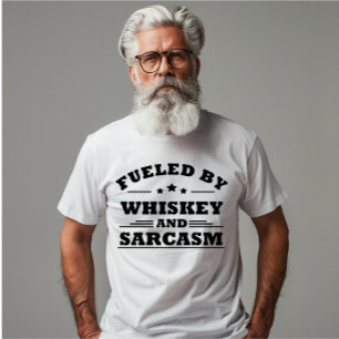 Whiskey citeert grappige drink alcoholische gezegd t-shirt